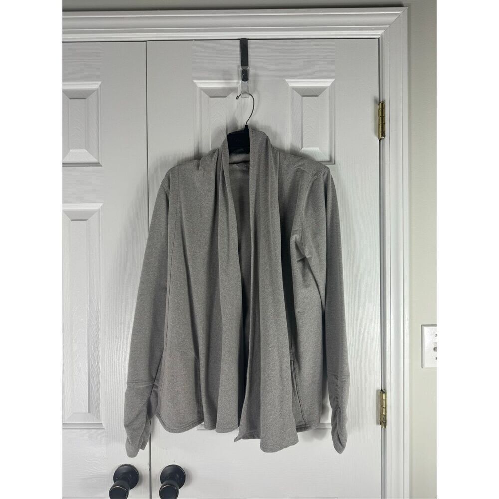 Freedom Trail Womens Grey Cardigan Size Large